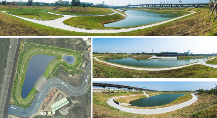 「高雄市仁武區獅龍溪滯洪池規劃設計監造」